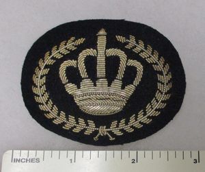 Épaulettes de grade de colonel jordanien, rares, brodées, en tissu, à la mode, pour les militaires, les marchands - Product Image 6