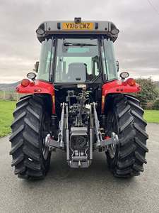 Tractor Agrícola Usado Massey Ferguson 7722S 4WD 2023, Tractor de Ruedas Agrícolas, Máquina de Trabajo de Campo con Neumáticos Grandes - Product Image 5