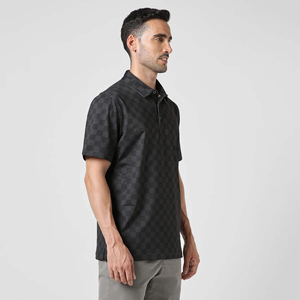 Polo de golf à sublimation sur mesure 2026 pour hommes, fabricant d'équipement d'origine, t-shirt polo à manches courtes pour homme - Product Image 3