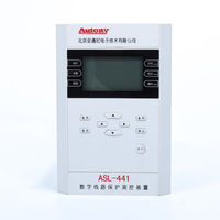 Relais de protection numérique pour lignes de distribution moyenne tension avec fonctions de protection contre les surintensités, de vérification du synchronisme et de système de réenclenchement automatique ASL-441