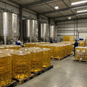 Aceite de soja refinado de calidad de exportación, disponible para la venta, suministro a granel de aceite de soja refinado con textura pura y transparente - Product Image 2