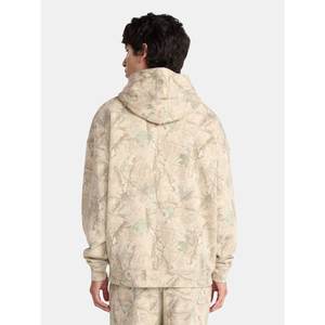 All Gender <b>Oversized</b> <b>Fleece</b> <b>Hoodie</b> Sweatshirt for Men <b>Fleece</b> with Pockets Fall Winter Casual Solid Color Pullover - Product Image 6