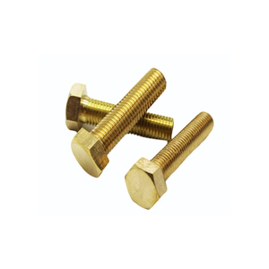 Vis hexagonale en laiton haute résistance pour usage industriel et commercial Dimensions précises et durables - Product Image 1