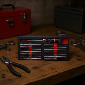 Juego de Portapuntas y Cuchillas Reversibles Usag (23 Piezas) Categoría de producto: Destornilladores - Product Image 3