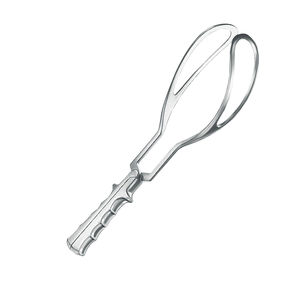 Fórceps obstétricos de grado quirúrgico, fórceps médicos de ginecología, fórceps de nacimiento de niños, grupo quirúrgico curvo de genecología personalizado OEM - Product Image 2