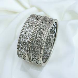 Brazalete de Plata 925 Ditya Bella, Pieza Única, Brazaletes de Plata Fina - Product Image 2