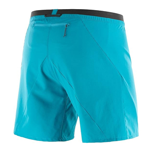 Short de sport pour hommes de haute qualité pour la musculation respirant séchage rapide grande taille avec poches motif solide en gros - Product Image 2