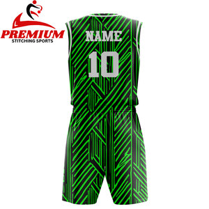 Ventes en gros de maillots de basket-ball personnalisés réversibles sublimés de grande taille, derniers modèles, 100% polyester, vêtements de basket-ball - Product Image 2