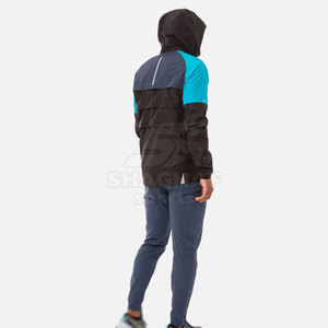 Ensemble veste et pantalon coupe-vent décontracté, look simple et tissu lisse - Product Image 6