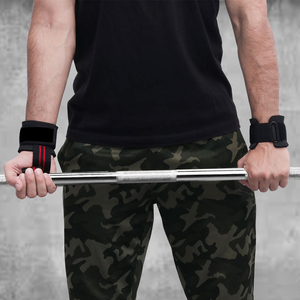 Bon marché Sangles de soutien-poignet Gym Fitness Logo personnalisé Sangles de soutien-poignet de haute qualité Prix de gros OEM personnalisé - Product Image 2