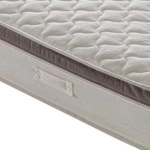Italian-Made 800 Pocket Spring Mattress 27 cm Height 7 Differentiated Zones Firmness H2 6 cm <b>Memory</b> <b>Foam</b> 100% Handcrafted - Product Image 3