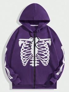 Sweat à capuche imprimé avec cordon de serrage pour hommes avec poche Kangro disponible dans toutes les couleurs avec personnalisation complète - Product Image 2