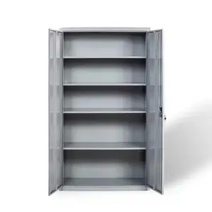 Vendi bene armadio in metallo per attrezzi da Garage blu grigio 1000*500*1800mm con supporto a due ante armadio da lavoro OEM e ODM