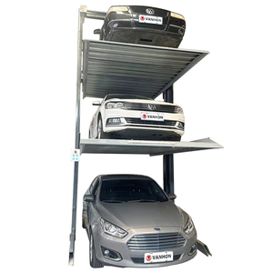 <span class=keywords><strong>Elevador</strong></span> de Estacionamiento Vertical Hidráulico de Dos Postes y Doble Cilindro de Buena Calidad, Modelo VHP240T, 12 Meses de Garantía - Product Image 2
