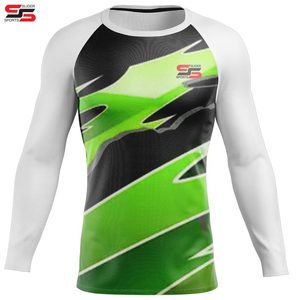 Bon marché, conception personnalisée MMA Rash Guard Meilleure vente de produit Rash Guard à manches longues - Product Image 5