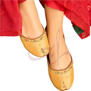 Women's <b>Khussa</b> <b>Shoes</b> Customizable Design Anti-Slippery Printed Fashion Trend High Quality Genuine Leather Midsole - Product Image 2