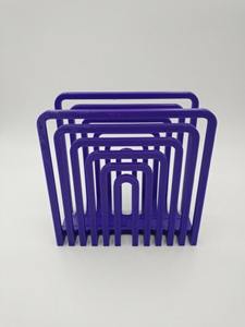 Porte-serviettes en bois bleu simple, parfait pour la salle à manger, le comptoir de cuisine et l'usage quotidien, vente en gros en provenance d'Inde - Product Image 6