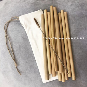 Pailles à boire en bambou biodégradables/pailles en bambou naturel/pailles en bambou réutilisables en vrac fabriquées au Vietnam - Product Image 4