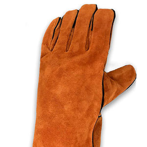 Gants de soudage design | Meilleur fabricant Logo personnalisé Gants de soudage de bonne qualité - Product Image 4