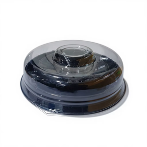 Seafood Tray Shrimp Ring Tray Shrimp Packaging Tray with <b>Clear</b> Lid Food Grade <b>Plastic</b> Serving and Storage <b>Container</b> for Catering - Product Image 1