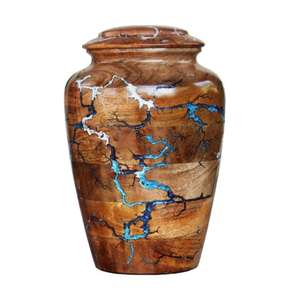 Vente en gros de cercueils en palissandre personnalisés urnes artisanales de luxe pour les cendres humaines et animales disponibles au prix de gros de l'Inde - Product Image 5