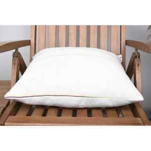 Beige Wool <b>18x18</b> Inch Luxury Vintage Print Pillow Farmhouse Rustic Accent Woven Patchwork Style Non-Slip Eco-Friendly Removable - Product Image 5