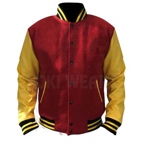 Veste de Baseball de Haute Qualité Dernier Design Vente en Gros Veste de Baseball Nouvelle Arrivée Veste de Baseball - Product Image 4