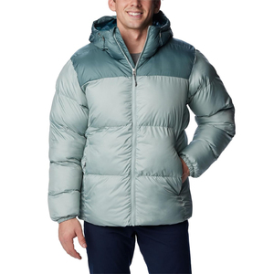 Chaqueta acolchada ligera de moda para hombres Cierre de cremallera cálido transpirable que ofrece servicio OEM/ODM de marca personalizada para ropa de invierno - Product Image 1