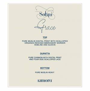 Vente en gros de coton Kimora Maslin à séchage rapide imprimé numérique Salwar Kameez catalogue complet de la collection de vêtements de fête - Product Image 6