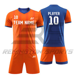 ชุดฟุตบอลระเหิดสำหรับผู้ใหญ่ชุดฝึกกีฬาผ้าโพลีเอสเตอร์ - Product Image 1