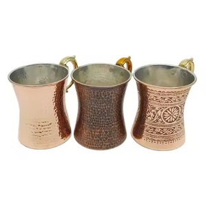 Artisan Copper Hammered <b>Mug</b> Adding Warmth Luxury And Sophistication To Every Coffee Tea And Cocktail - Product Image 3