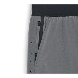 Pantalones cortos deportivos de algodón de alta calidad 2024 para hombre y mujer, pantalones cortos de gimnasio de poliéster cómodos con Cintura elástica de Color hierro, calle alta - Product Image 5