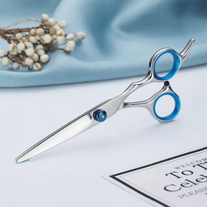 Thép Không Gỉ 6 ''Bạc Tóc Cắt Saloon Người Đàn Ông Phụ Nữ Vẻ Đẹp Cắt Tóc Kéo Kéo - Product Image 3