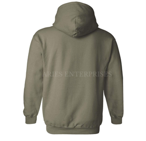 เสื้อฮู้ดผ้าฝ้ายแบบสวมหัวสำหรับทุกเพศเสื้อฮู้ดผ้าฝ้ายย้อมสีล้วนขนาดพลัสไซส์ตามสั่งสำหรับฤดูหนาว - Product Image 3