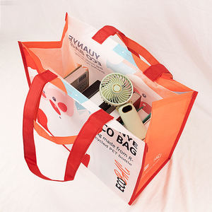 Customizable Non-Woven Shopping Bag with PP Webbing Handles Custom Pattern & Packaging Multiple Sizes Available - Product Image 5