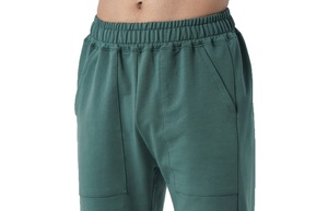 2026 Pantalons de jogging pour hommes personnalisés brodés de qualité, en molleton épais 400 g/m², coupe oversize, vente en gros - Product Image 3