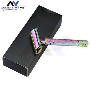Maquinilla de Afeitar de Seguridad de Doble Hoja Más Vendida, Mango de Madera, Maquinilla de Afeitar Premium, Afeitado Suave y Completo, Diseño Clásico - Product Image 5