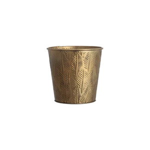 Trendy Brass Wine Cooler Golden Finishing Metal Champagne Ice <b>Bucket</b> for Parties Barware Tabletop <b>Beer</b> Chiller - Product Image 4
