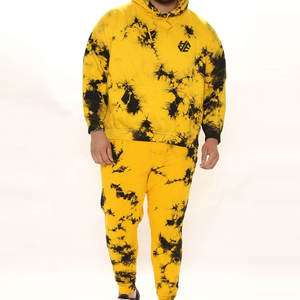 Vente en gros de survêtements d'hiver 100% coton élégants pour hommes, ensembles de tissus 300g légers et respirants avec logo personnalisé et conception solide - Product Image 3