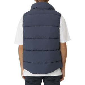 Vêtements en usine style tendance Gilet bouffant à séchage rapide Bomber respirant Impression personnalisée Gilet bouffant zippé Disponible dans toutes les couleurs - Product Image 6
