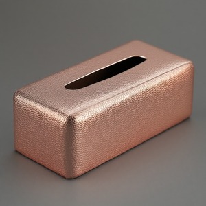 Boîte à mouchoirs décorative en métal sophistiquée avec un design durable fait à la main pour une utilisation élégante à la maison et au bureau - Product Image 5