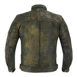 Chaqueta de cuero de alta calidad para hombre Chaqueta de cuero punk con cuello levantado a la moda para hombre - Product Image 2