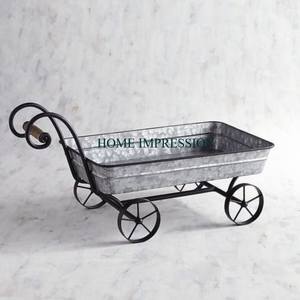 Plateaux de service galvanisés Plateau de table poli brillant Métal galvanisé décoratif pour décoration d'hôtel et accessoires cadeaux Fournitures - Product Image 5