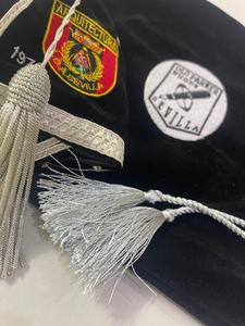 Casquette de rugby internationale en velours Casquette de rugby personnalisée Vente en gros Casquettes d'honneurs Fabricant et fournisseur - Product Image 4