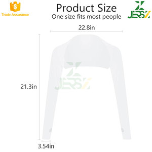 Mangas de Refrigeración Personalizadas con Orificios para los Dedos, Protección UV, Transpirables, de Secado Rápido, Unisex, Logotipo Personalizado, Servicio OEM - Product Image 2