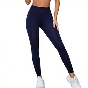 High Quality Women <b>Yoga</b> Leggings Elastic Waist Solid Breathable Quick Dry Full Length Latest Design OEM Services - Product Image 1