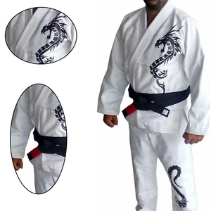 Uniformes de karaté à manches longues de taille personnalisée de haute qualité OEM 2024 Short UFC respirant avec logo personnalisé Vêtements d'arts martiaux - Product Image 3