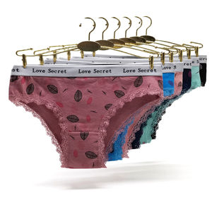 กางเกงชั้นในผู้หญิงผ้าฝ้ายผสมใยไผ่จากโรงงานโดยตรง เอวกลาง น้ำหนักเบา สัมผัสนุ่ม ใส่สบายทุกวัน รับผลิตแบรนด์ส่วนตัว - Product Image 1