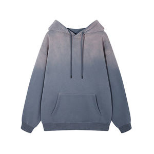 New fashion blank 100% cotton crewneck sweatshirt custom logo loose <b>thick</b> pullover oversized <b>mens</b> <b>hoodies</b> - Product Image 3