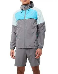 Conjunto Deportivo Ligero de Dos Piezas con Pantalones Cortos, Chaqueta Cortavientos de Nailon Transpirable y Ecológica con Logotipo Personalizado para Hombre - Product Image 3